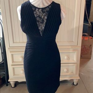 Calvin Klein black cocktail dress